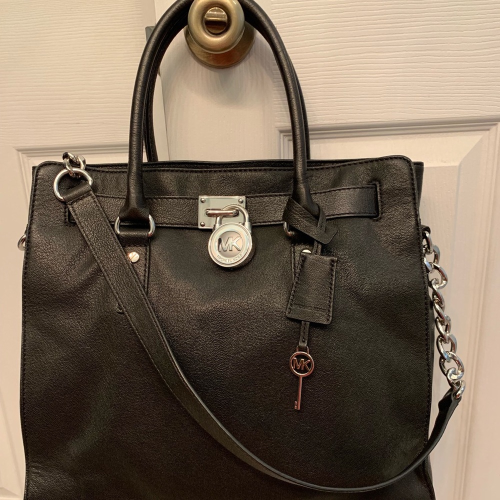 Michael Kors Large Hamilton Saffiano Satchel